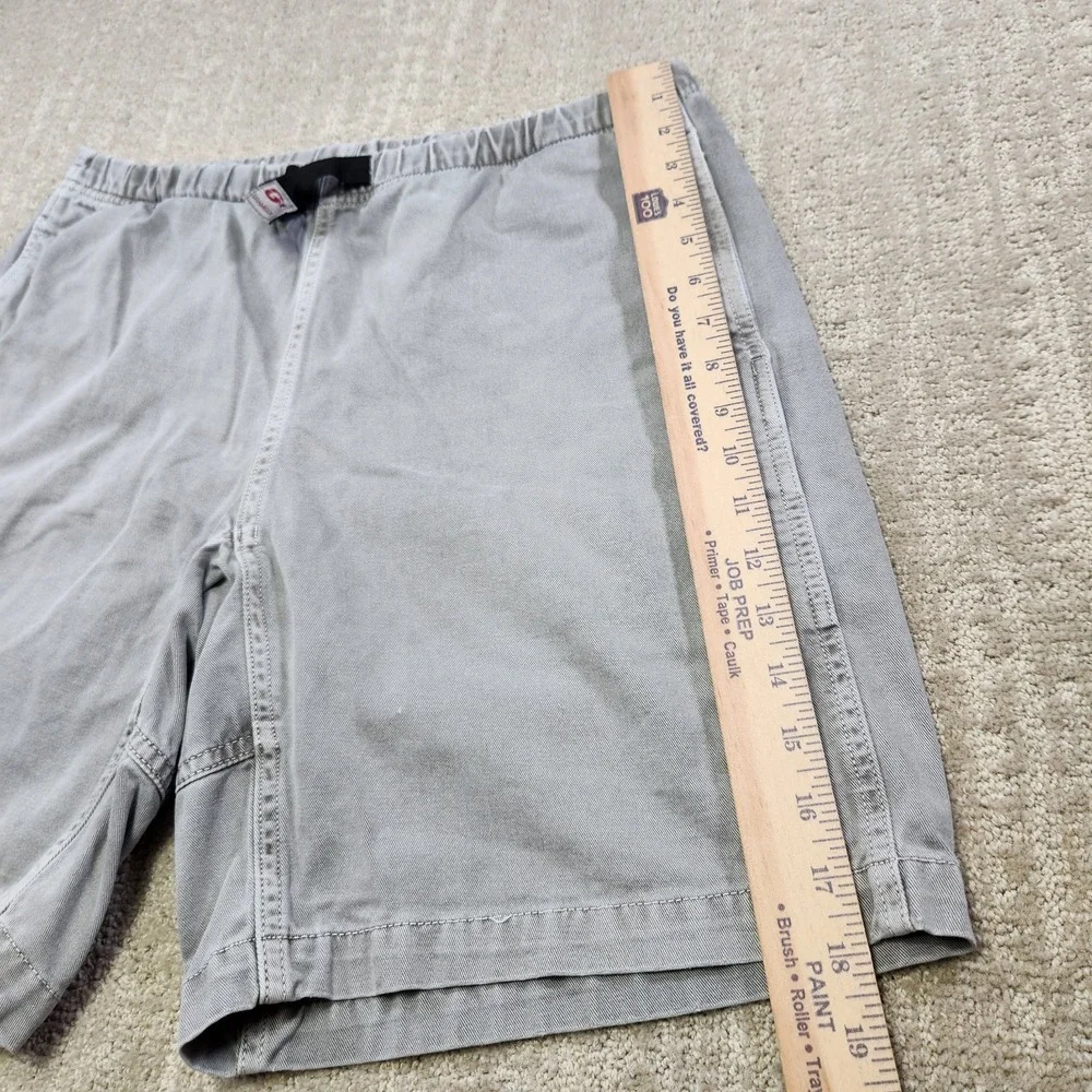 Gramicci Shorts Men Medium Vintage G Series Climber Gray Gorpcore Hiking Belted